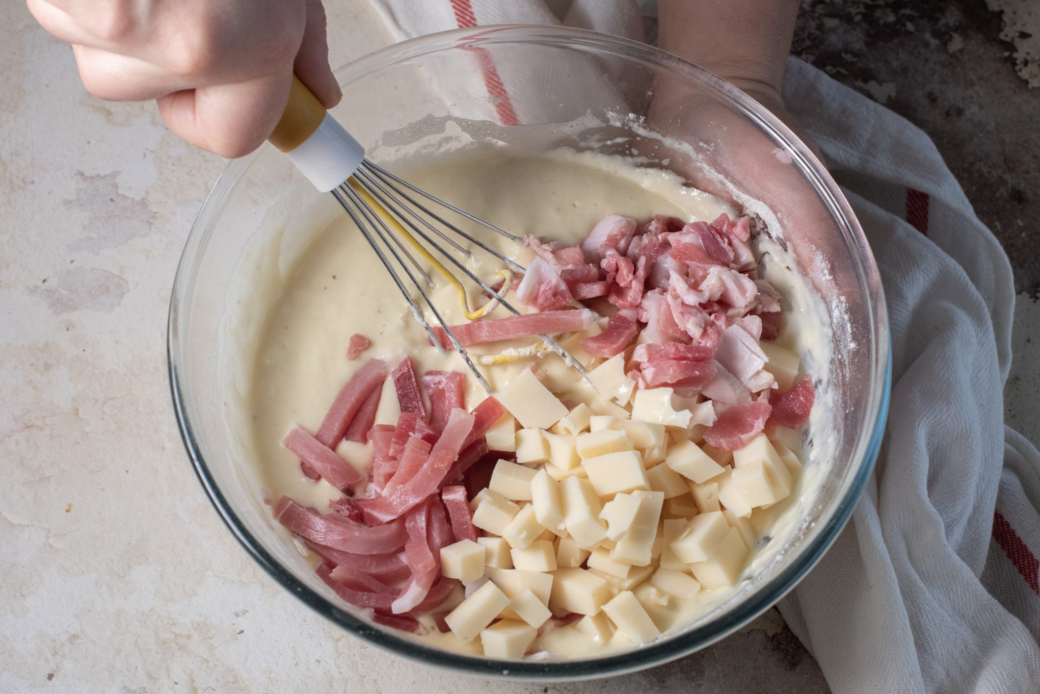 Torta 7 vasetti di Natale salata