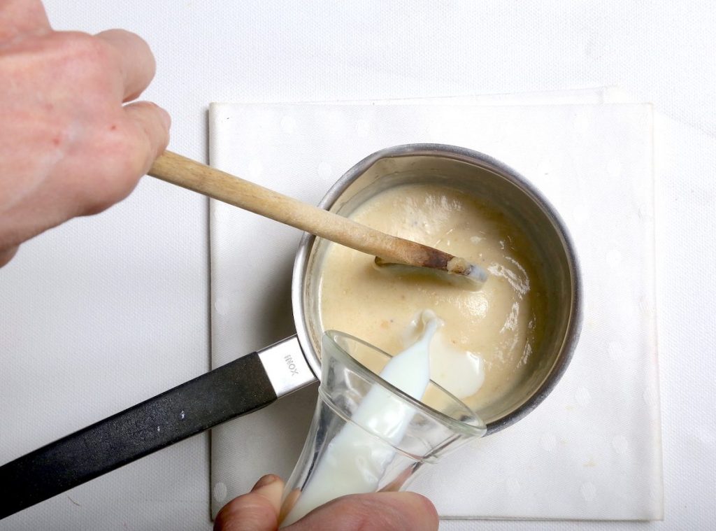 3_aggiungere il latte_patate in teglia @ gooduria lab
