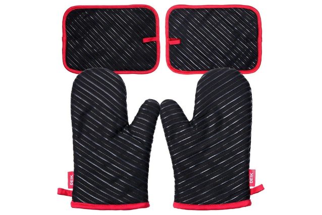 Set guanti e presine