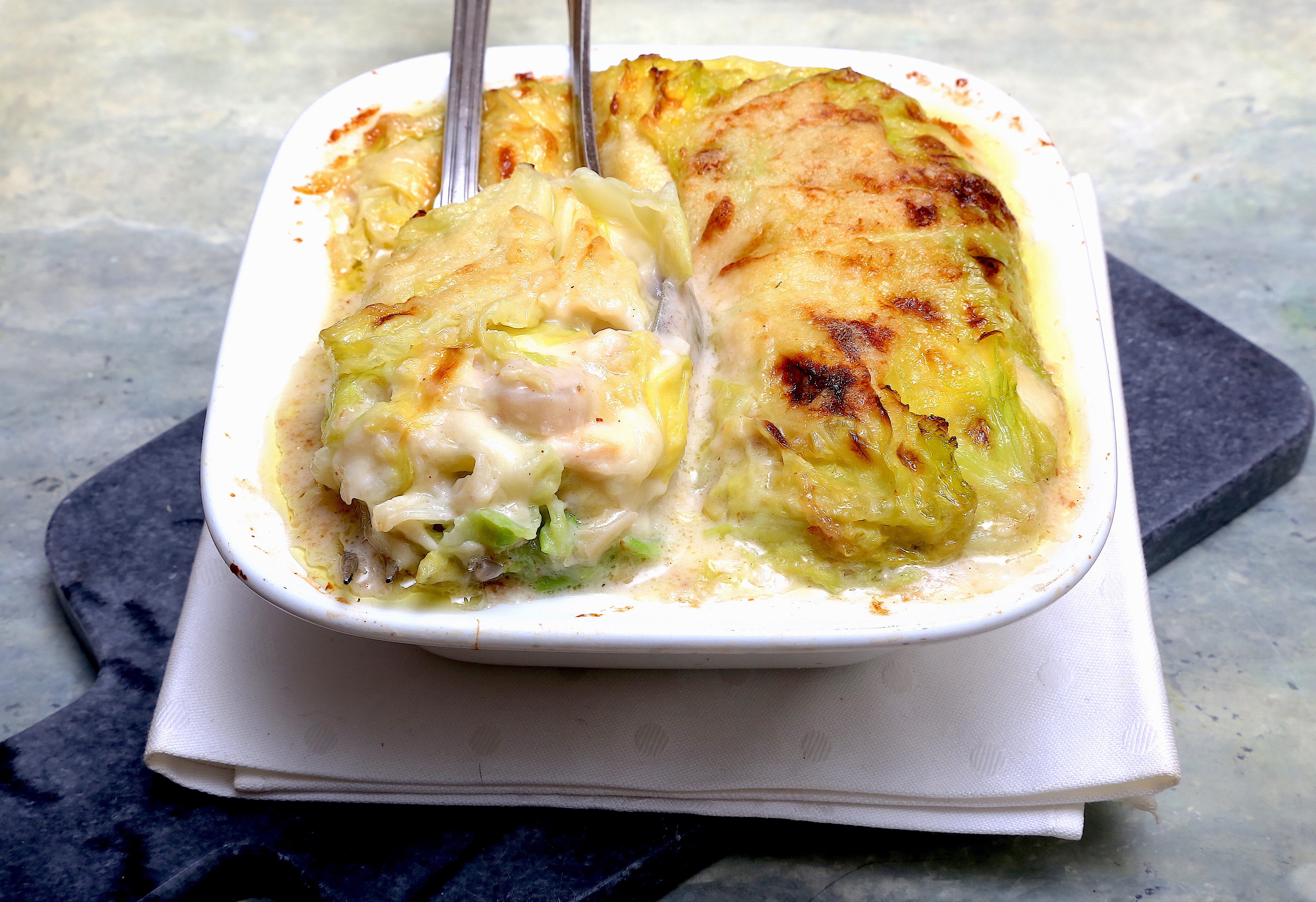 lasagna di verza vegetariana
