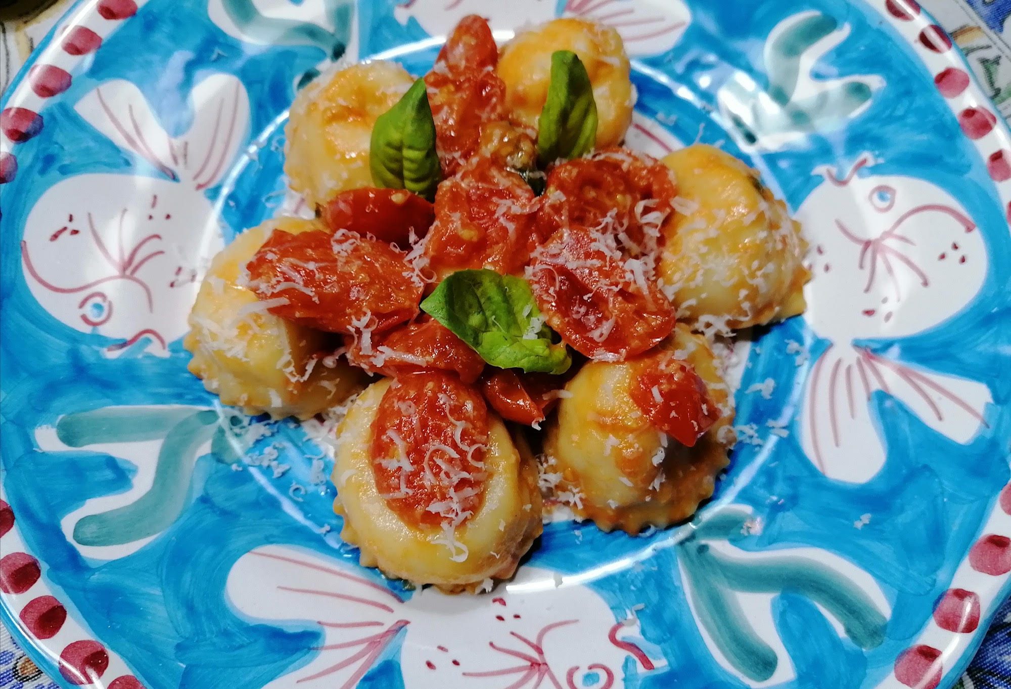 ravioli capresi