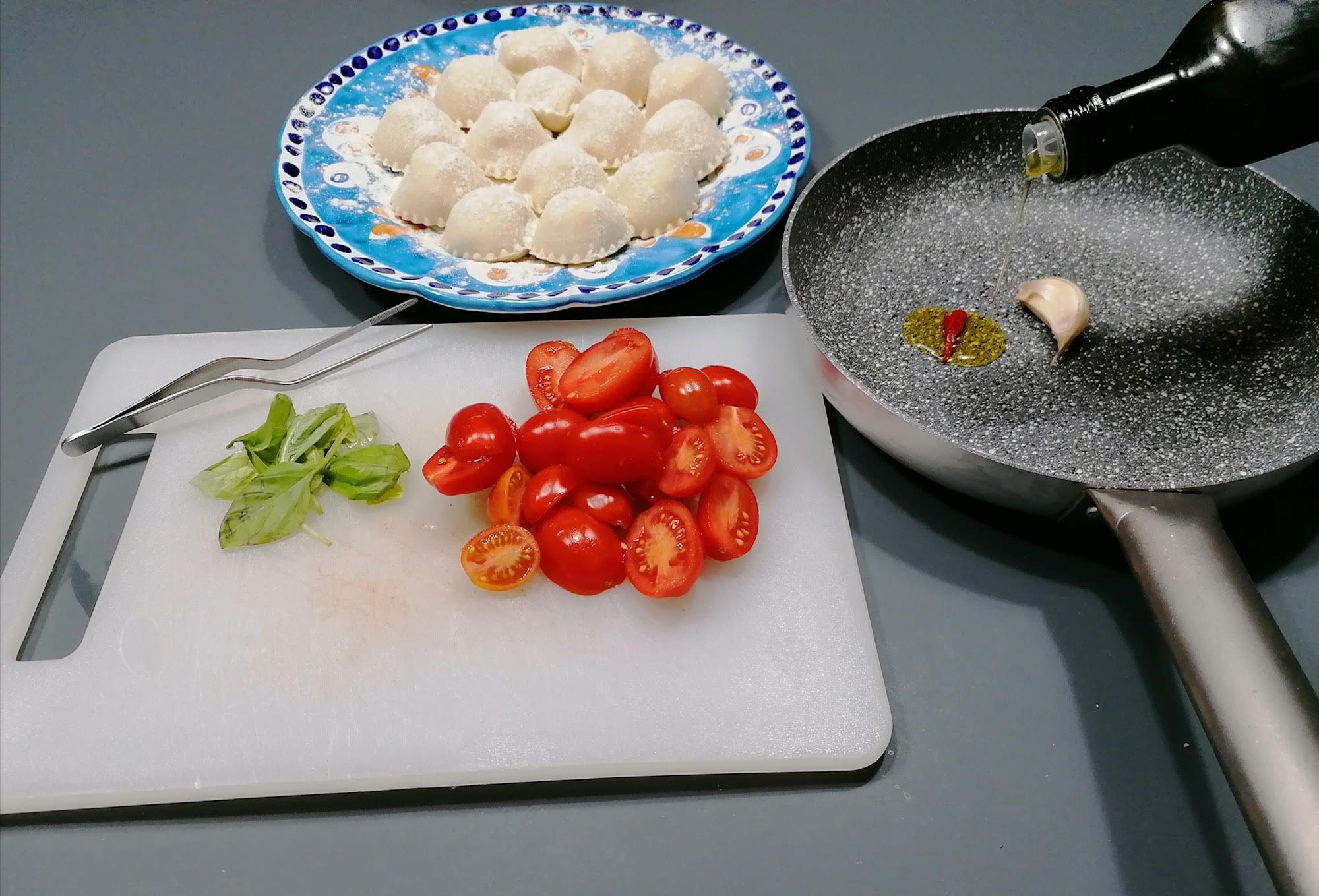 ravioli capresi