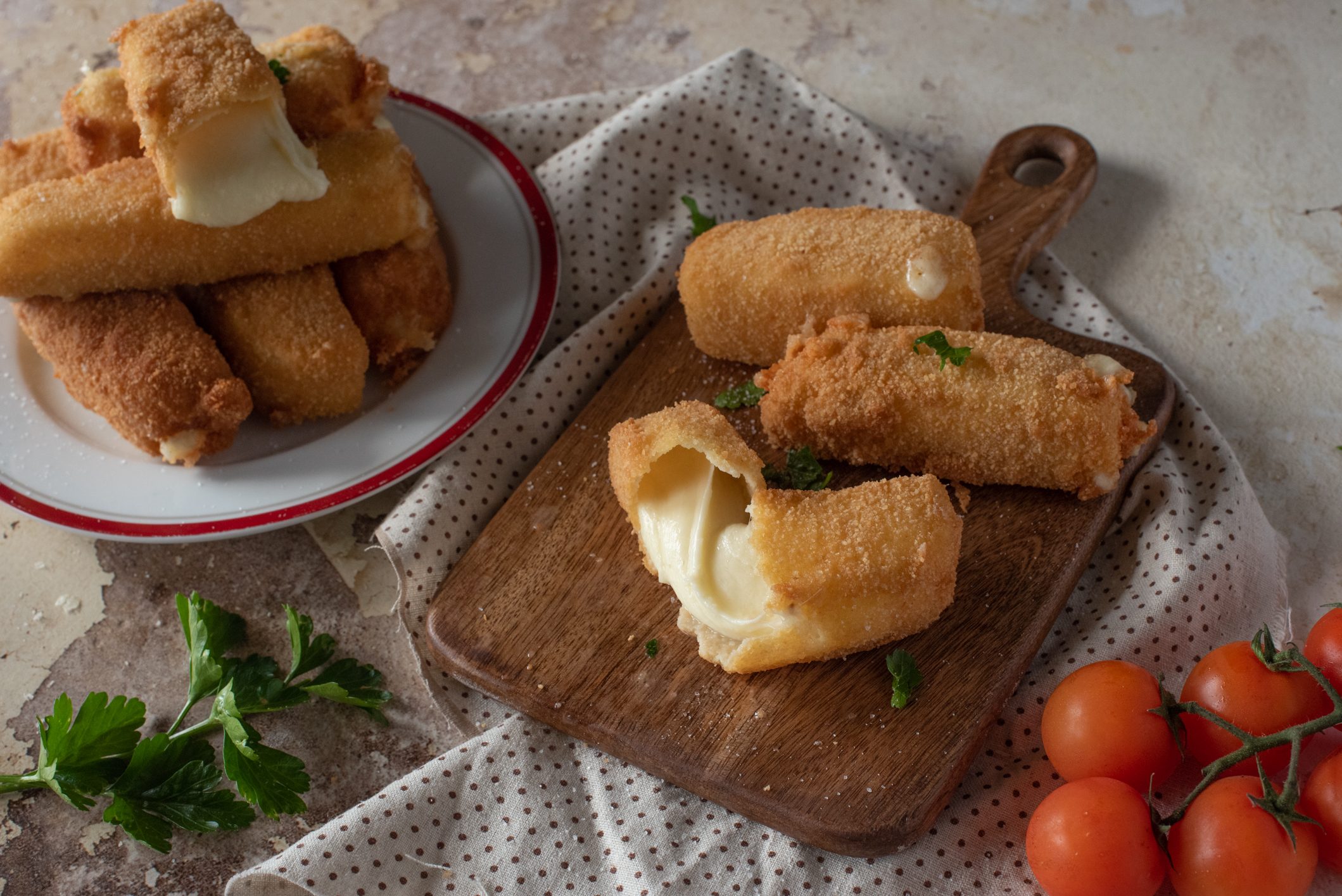 mozzarella alla francese