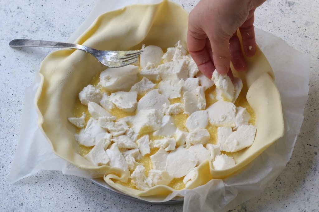 farcire con la mozzarella