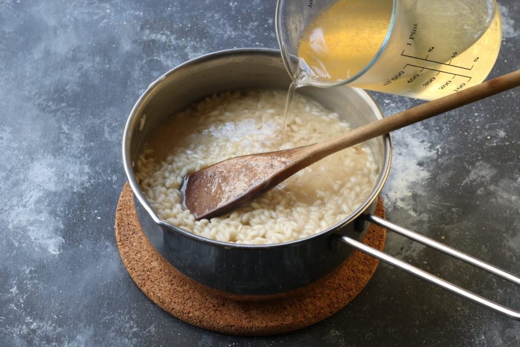 cuocere il risotto
