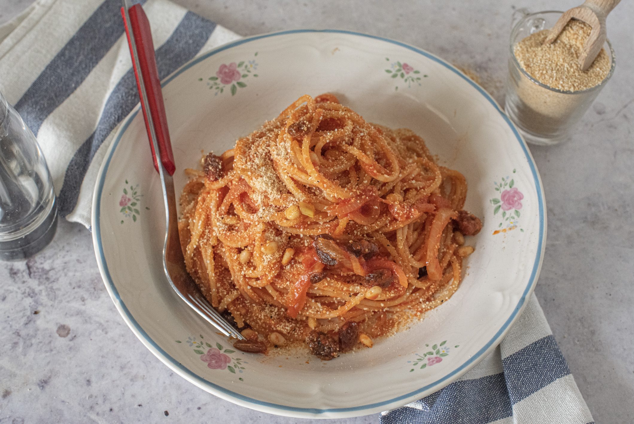 pasta 'ncaciova