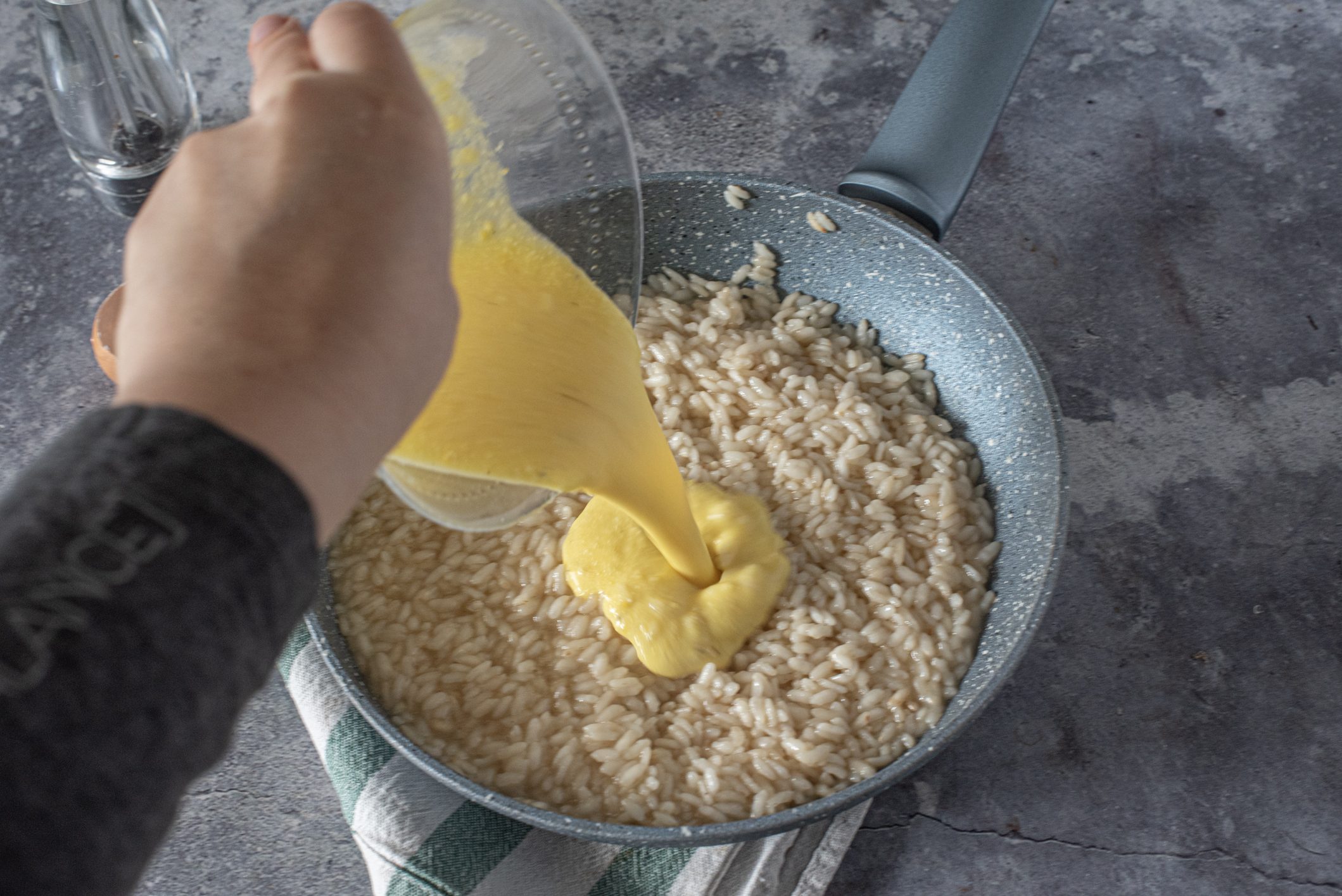 risotto alla carbonara