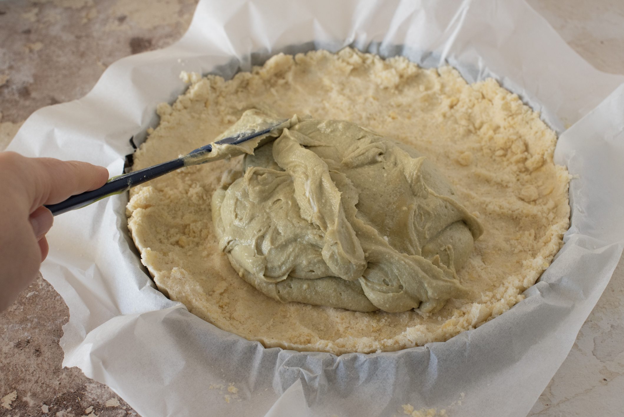 sbriciolata al pistacchio