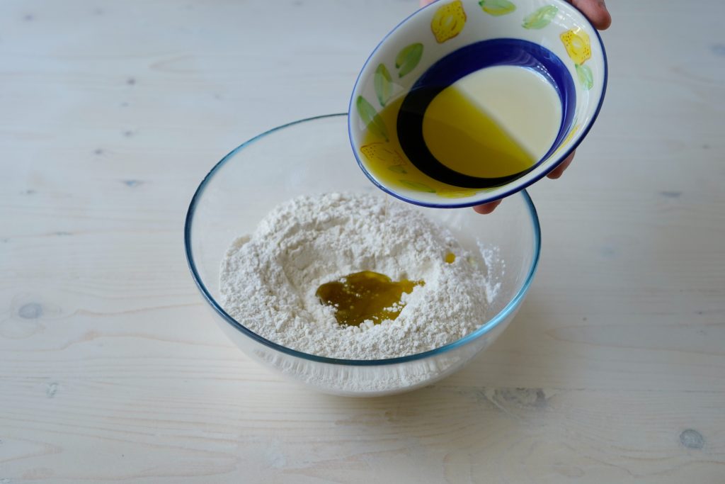 aggiungere olio