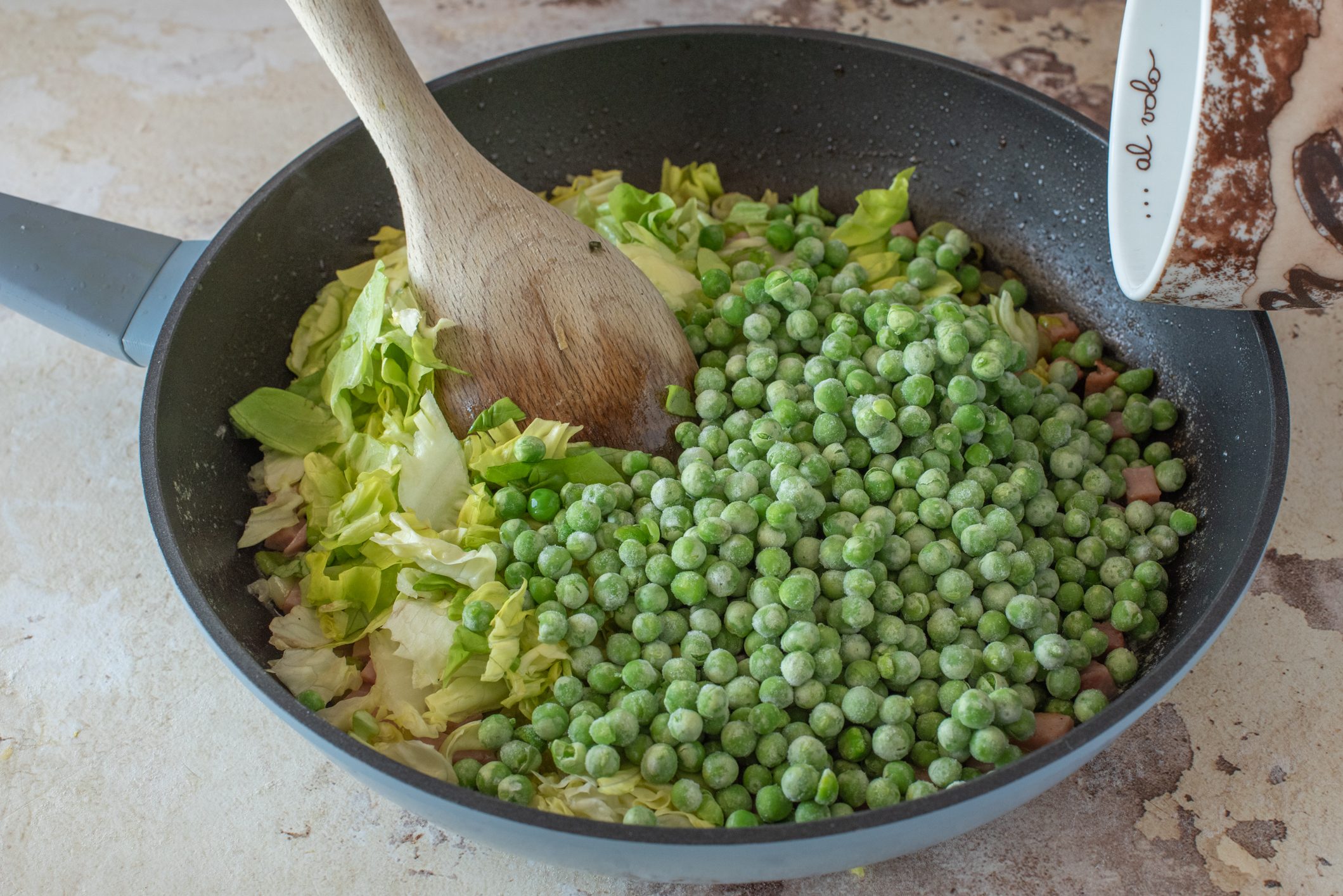 pisellini alla francese