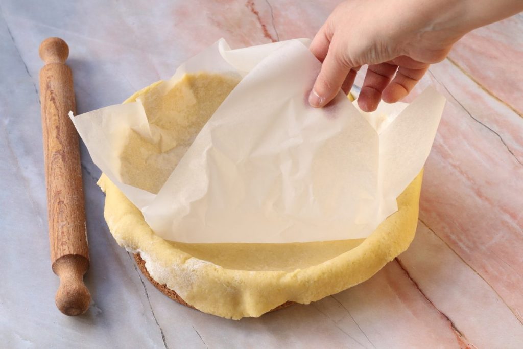 fare il guscio di frolla