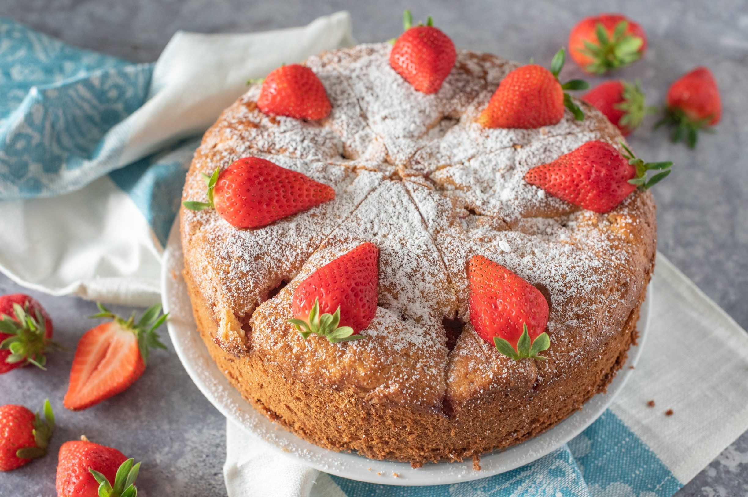 dolci con fragole