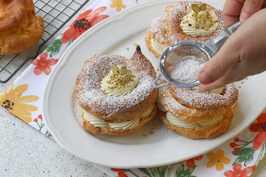 decorare le zeppole