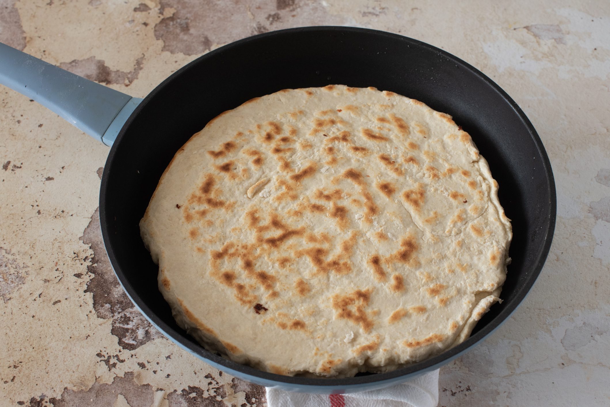 focaccia in padella