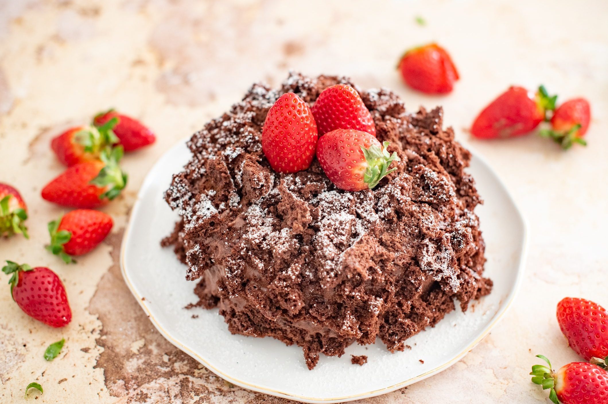 dolci con le fragole
