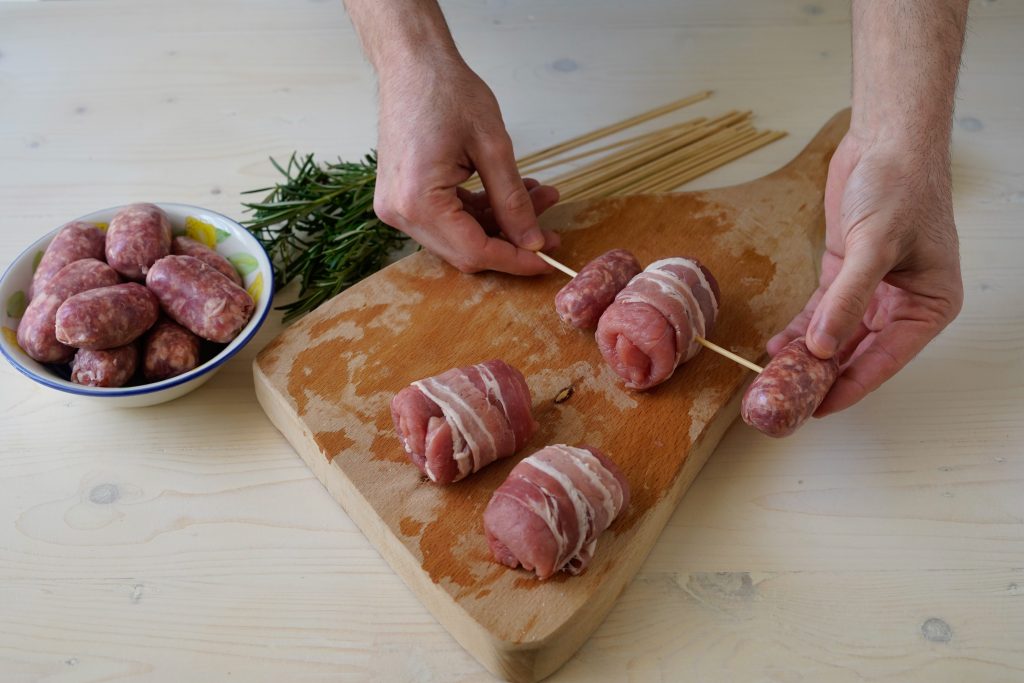 comporre spiedini