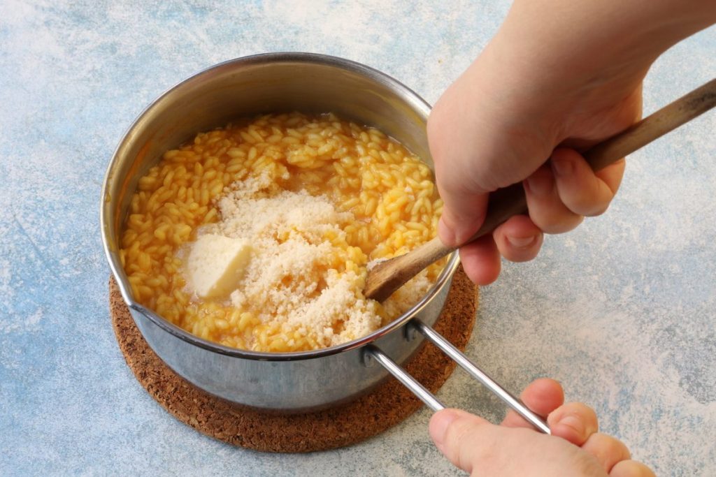 mantecare il risotto