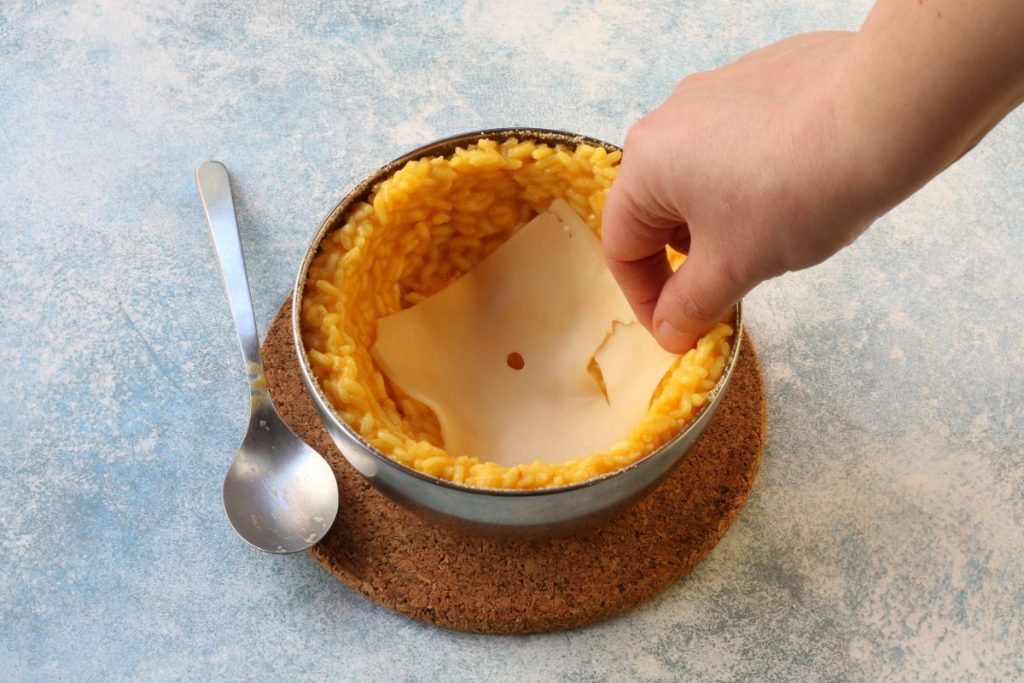 aggiungere il formaggio
