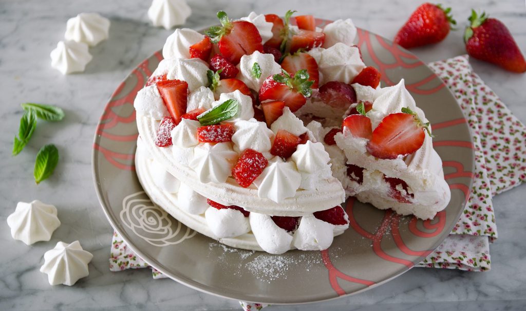 Meringata alle fragole