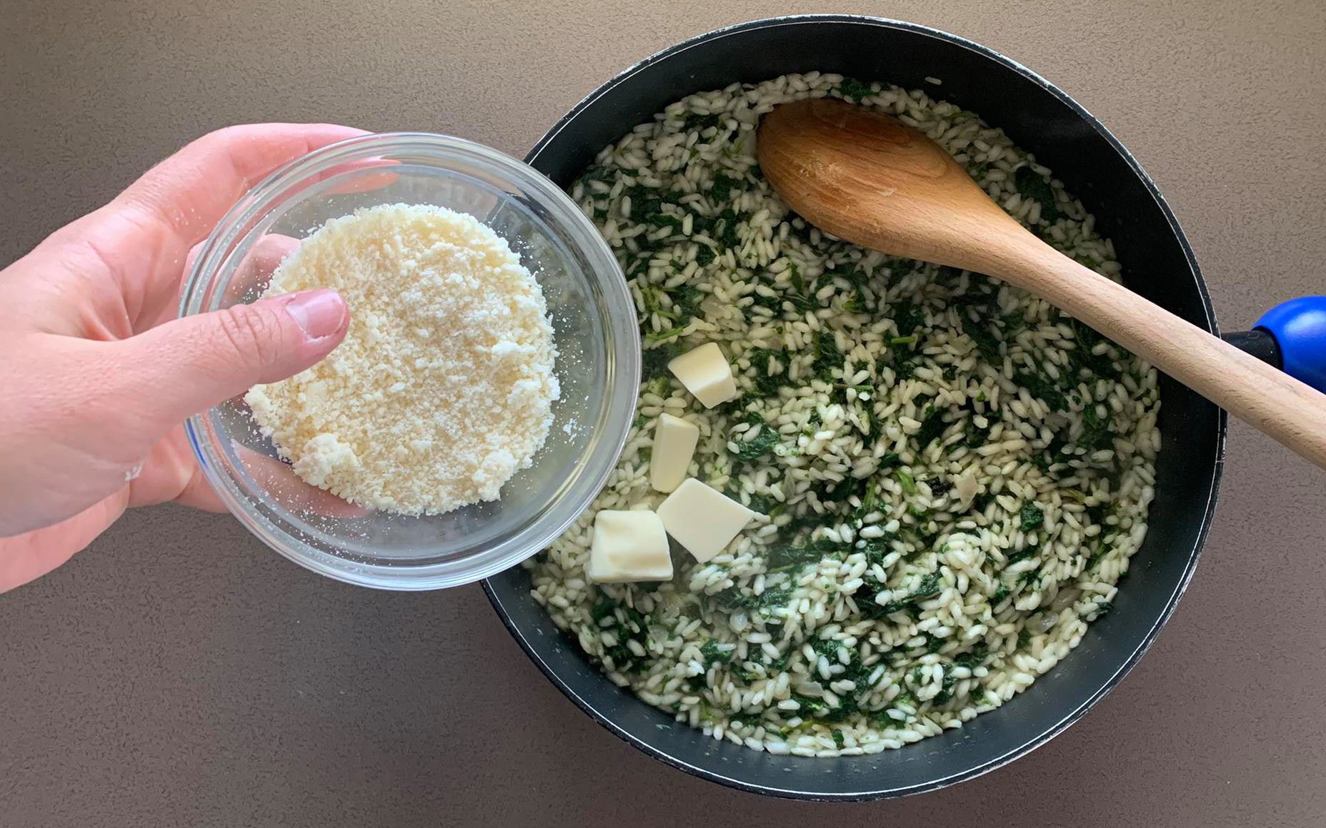 risotto alle ortiche