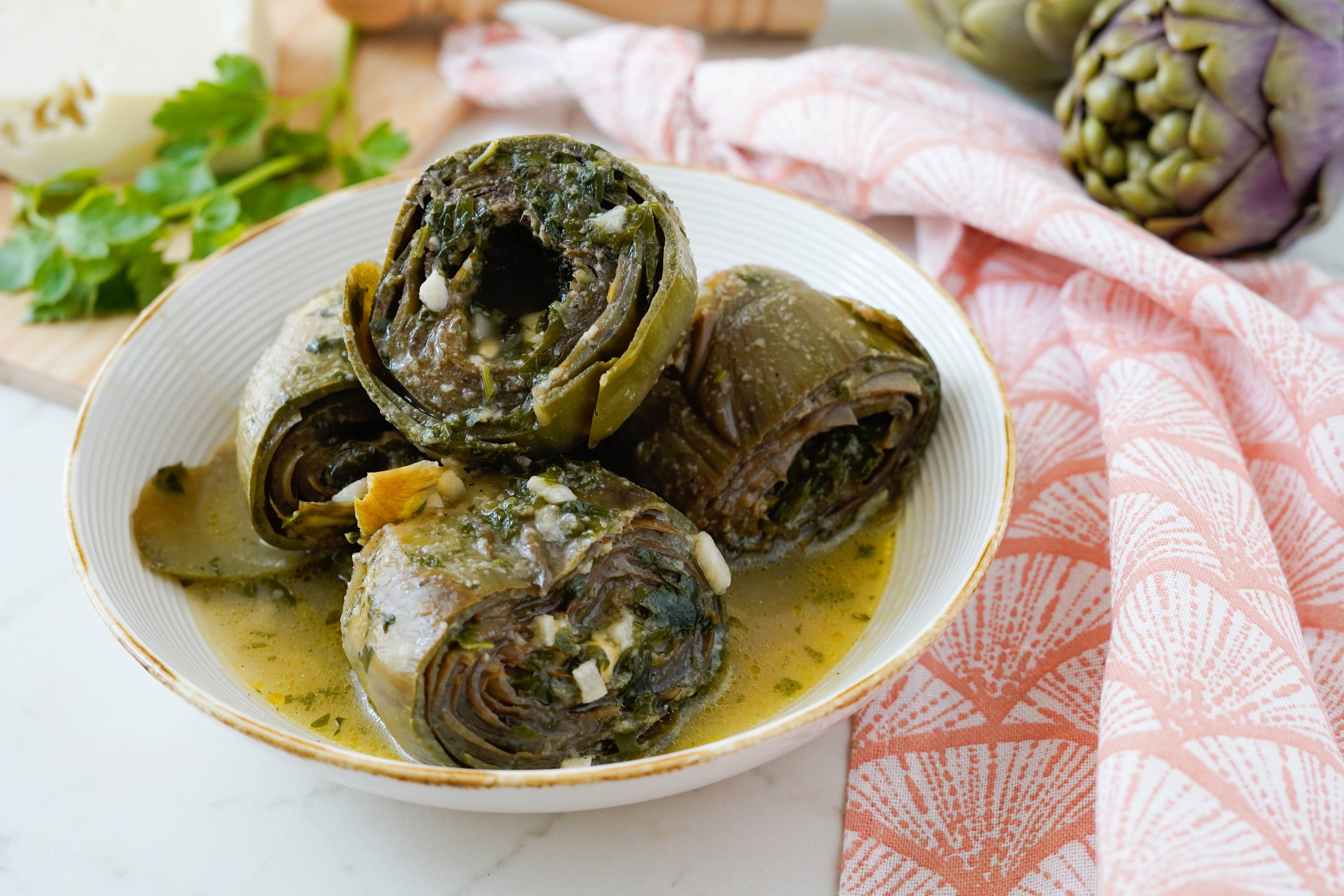 carciofi alla villanella