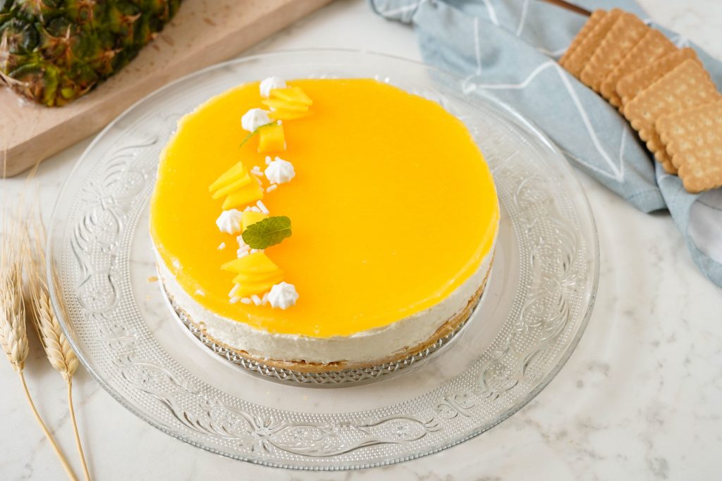 cheesecake tropicale