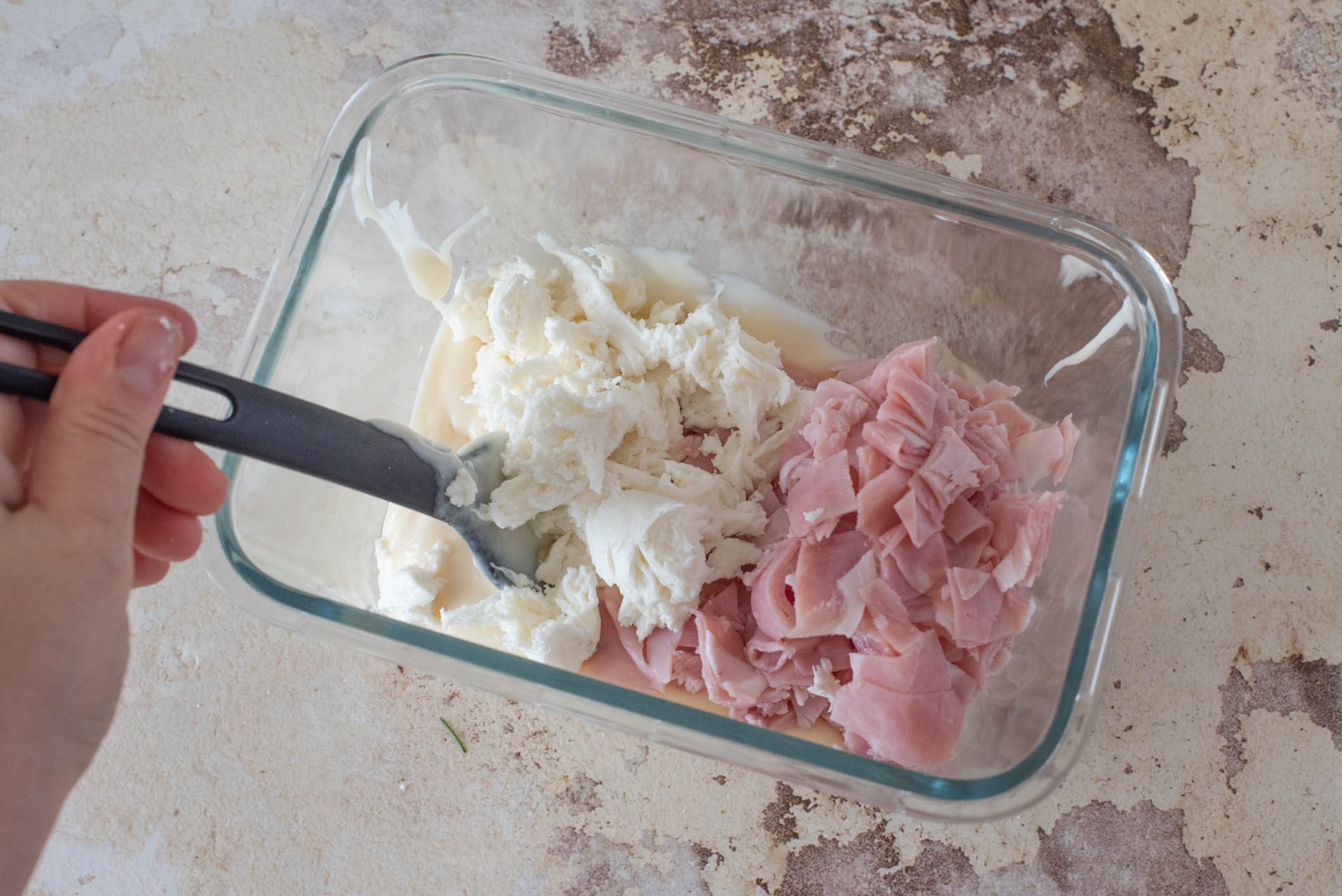 crespelle prosciutto e besciamella