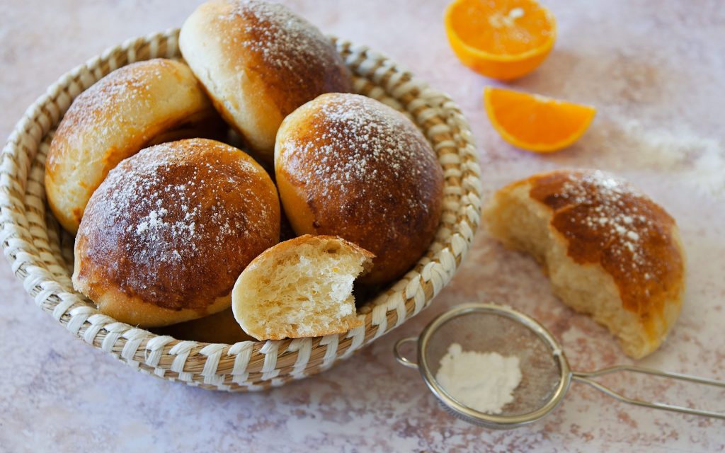 Brioche all'acqua