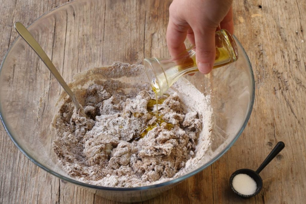 aggiungere olio