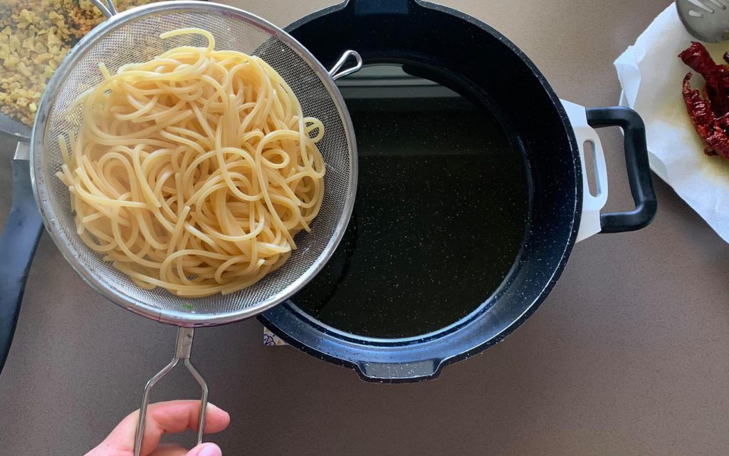 saltare pasta