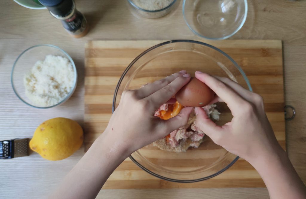 Polpette_di_pollo_al_limone_uovo