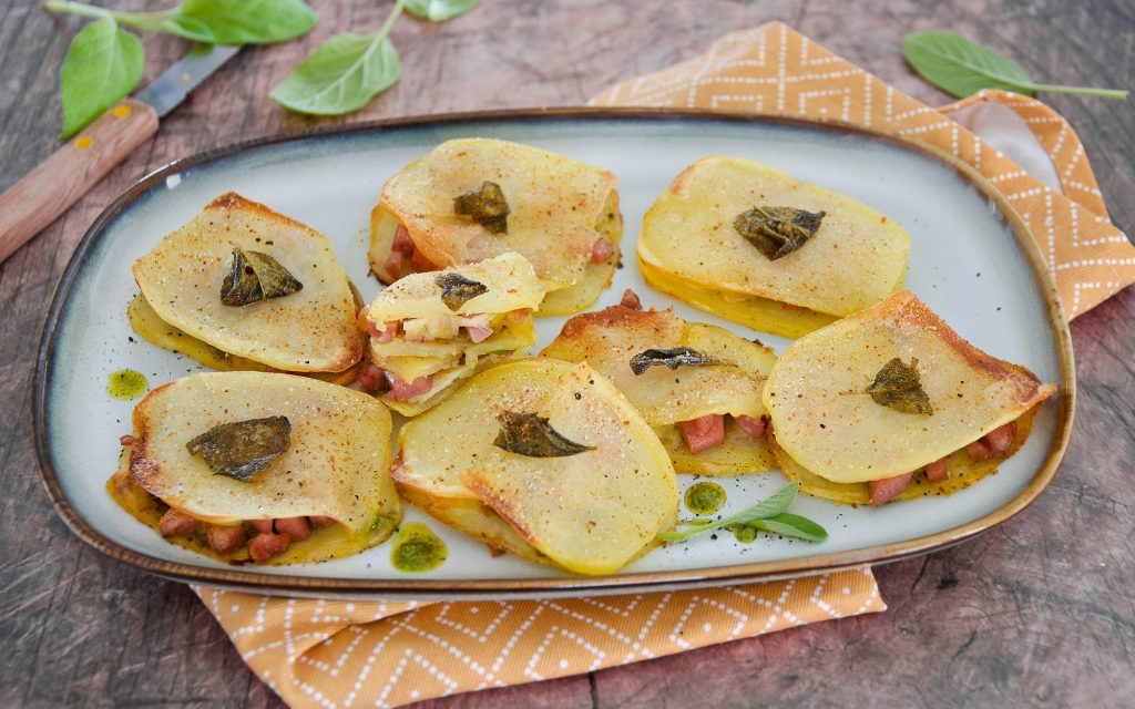 Saltimbocca di patate