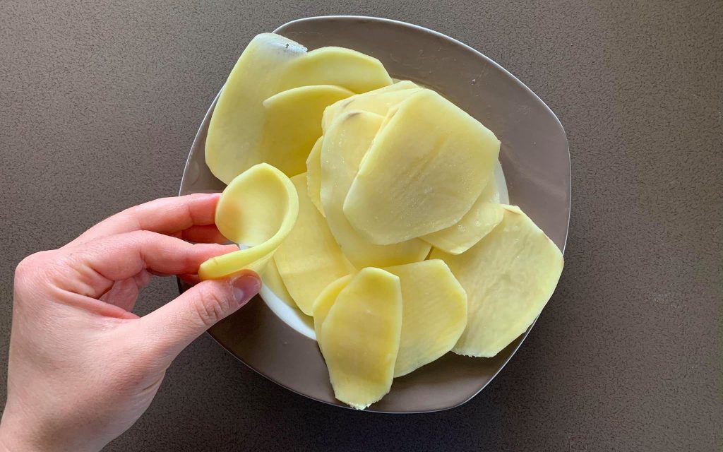 affettare patate