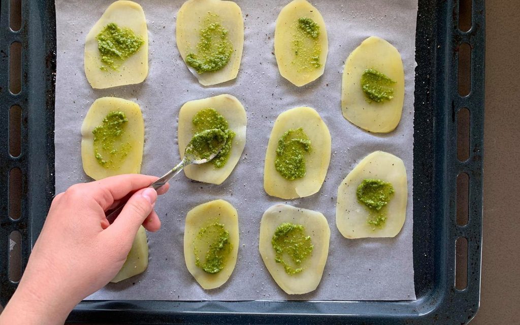 aggiungere pesto
