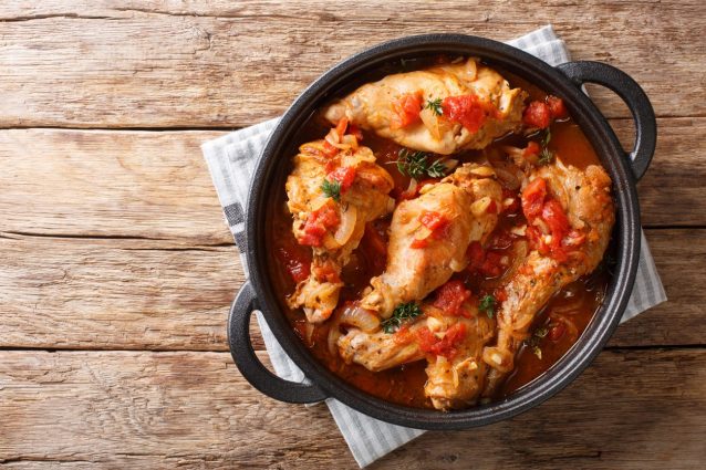 Come cucinare il coniglio: coniglio alla cacciatora