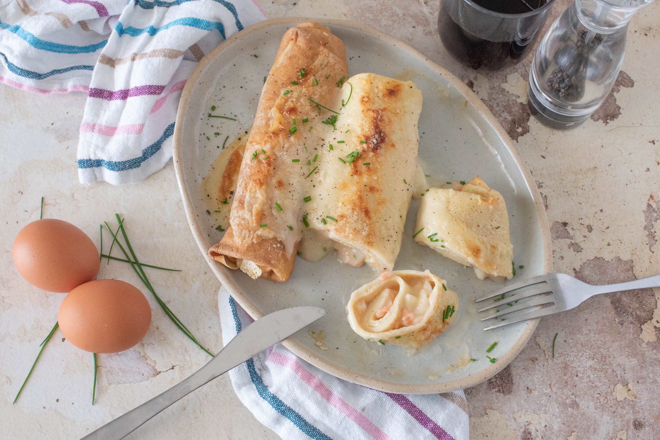 crespelle al salmone