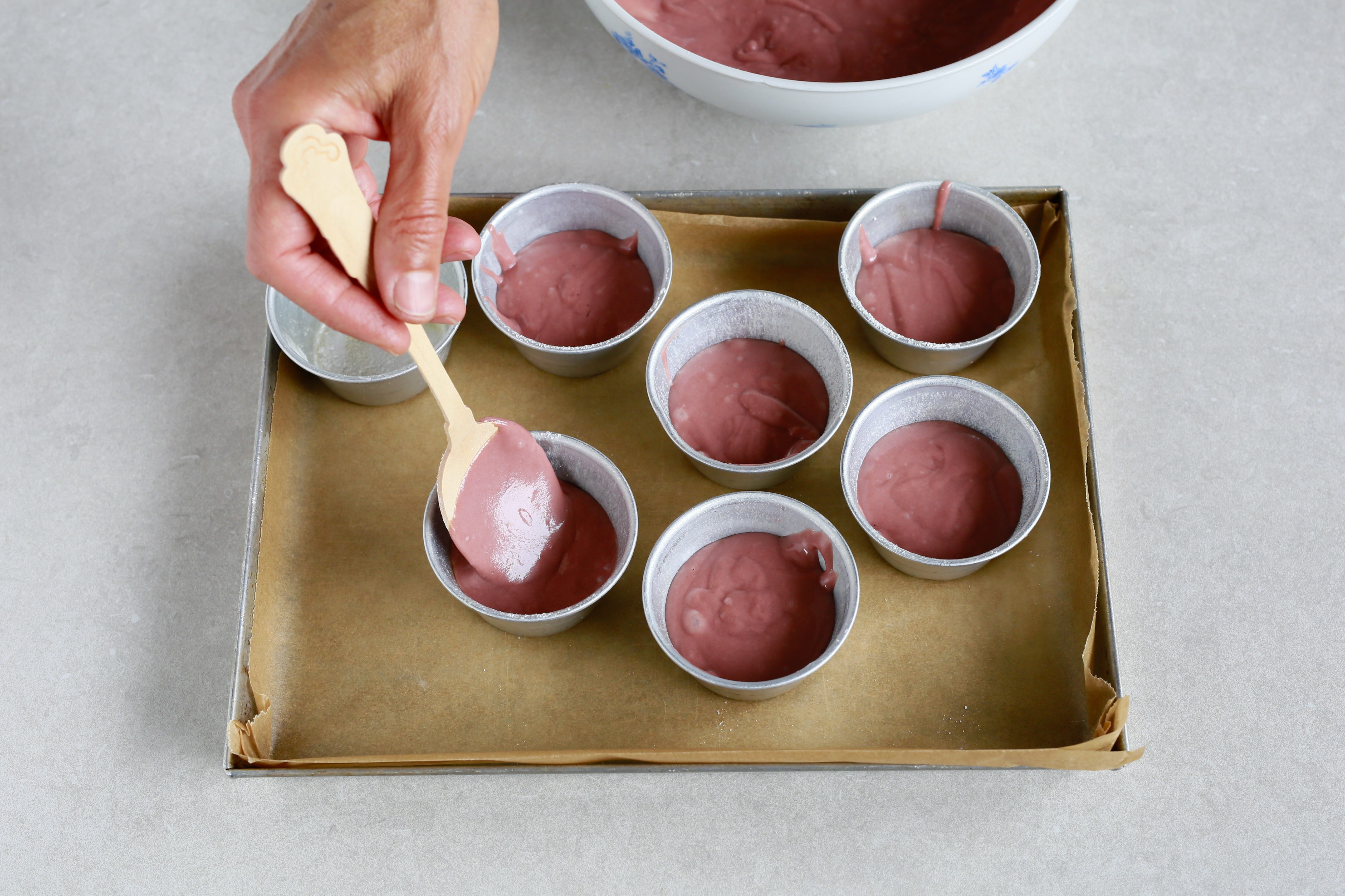 red velvet muffin