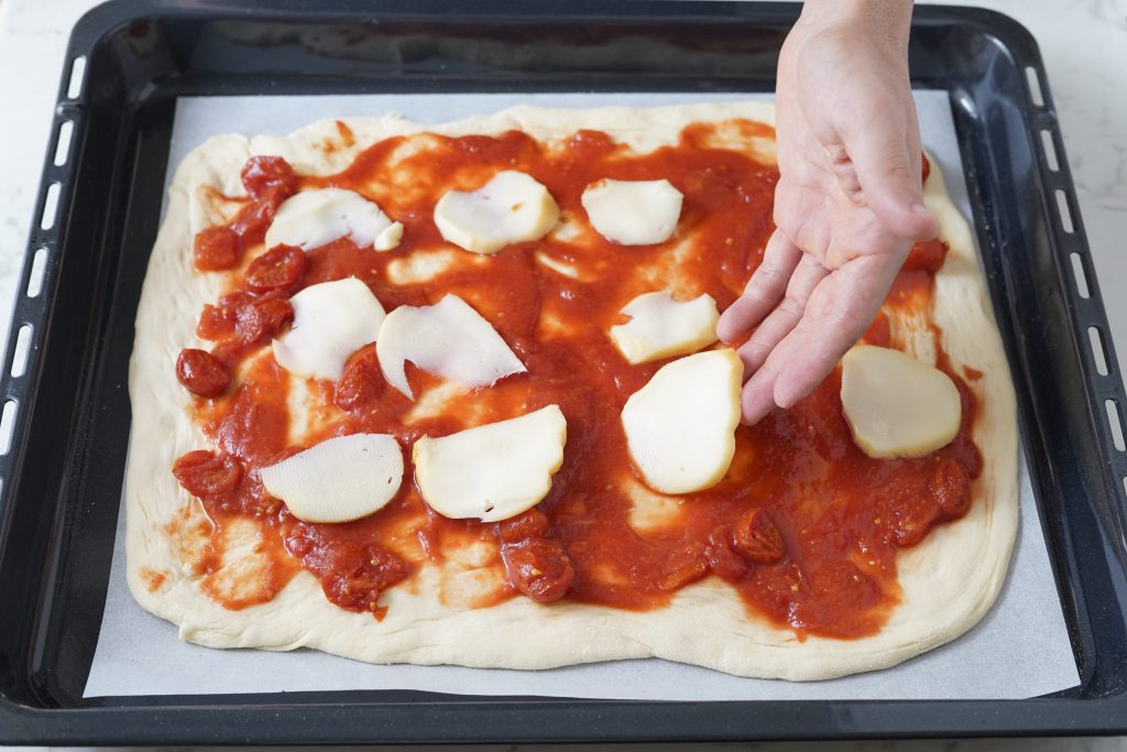 aggiungere scamorza