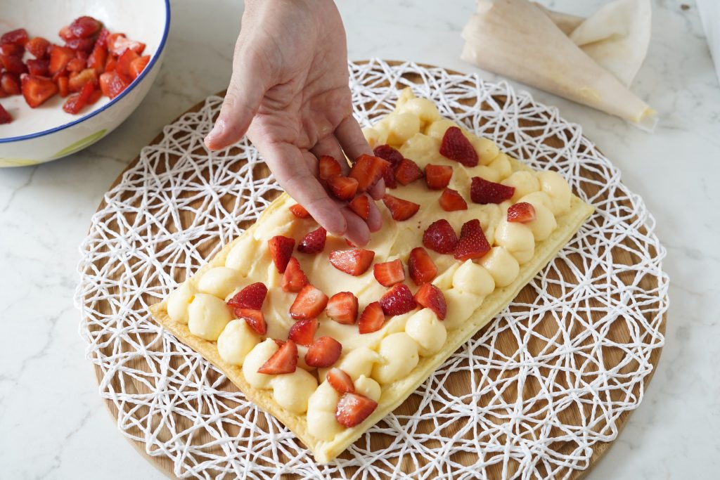 aggiungere fragole
