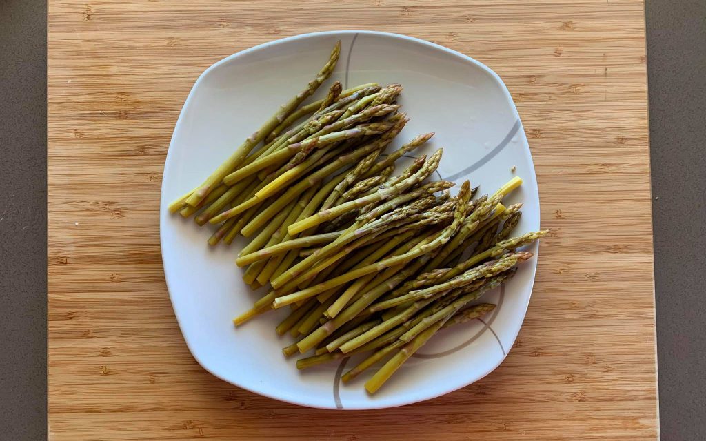 asciugare asparagi