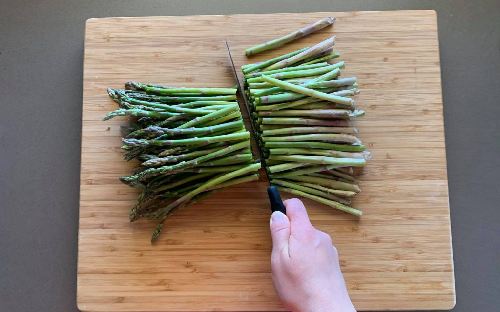 pulire asparagi