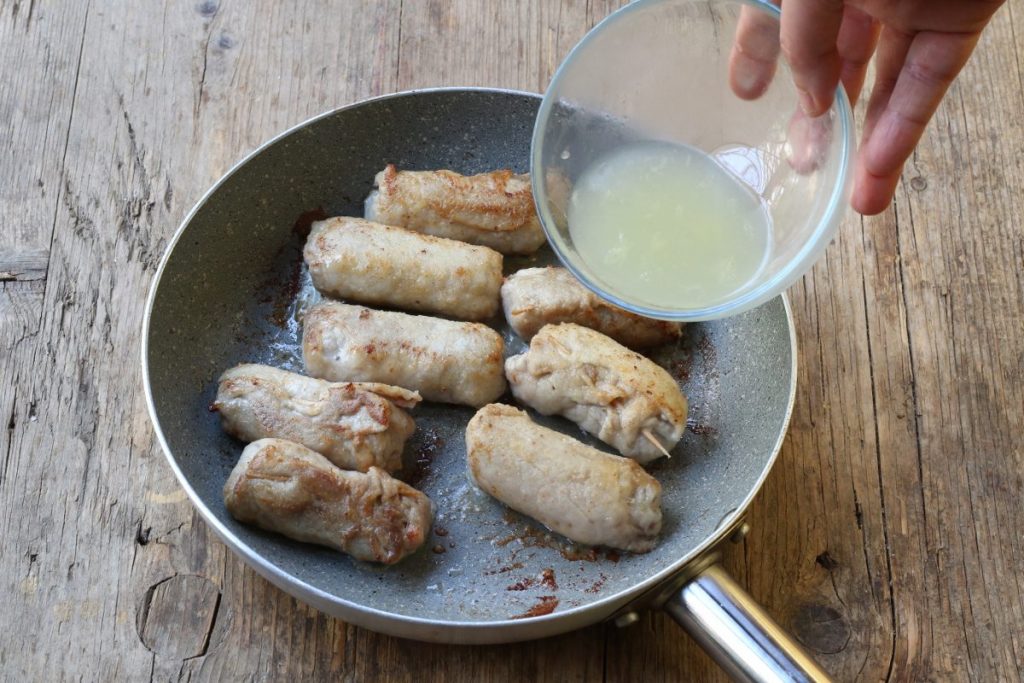 aggiungere succo di limone
