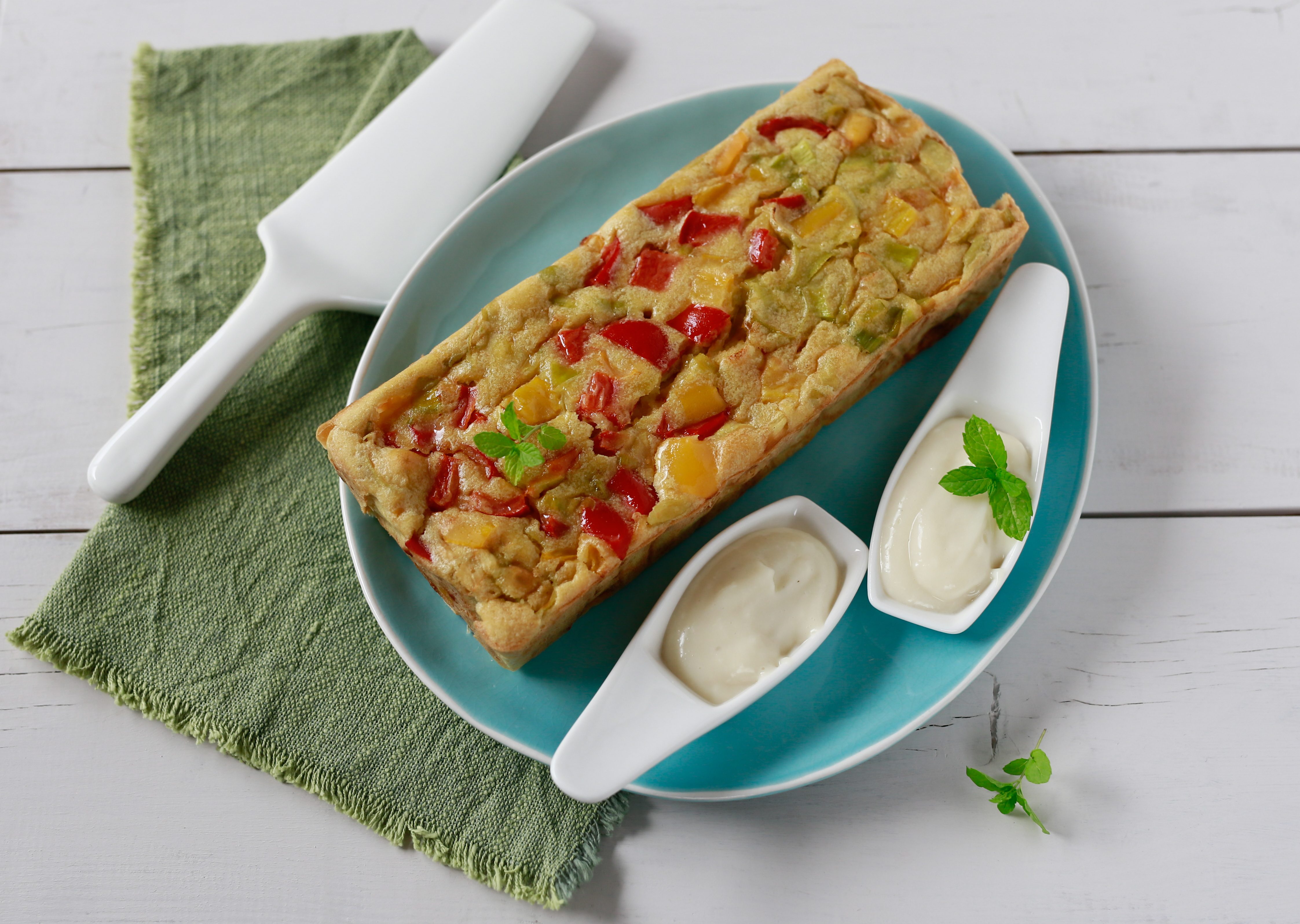Flan di peperoni