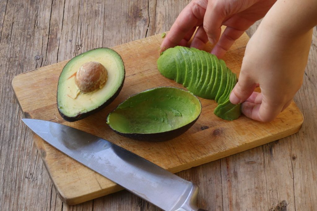 affettare avocado