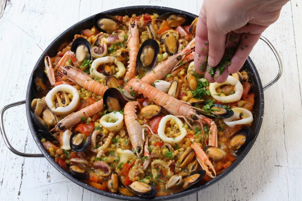 completare la paella