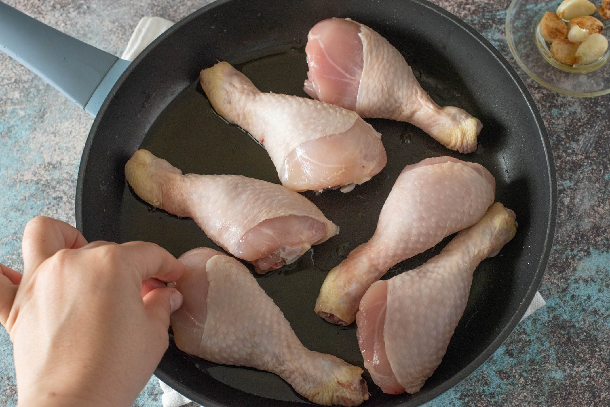 pollo all'aglio