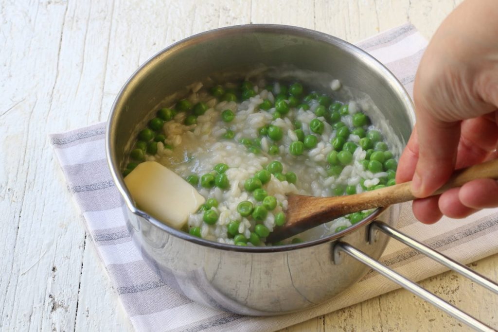 mantecare il risotto