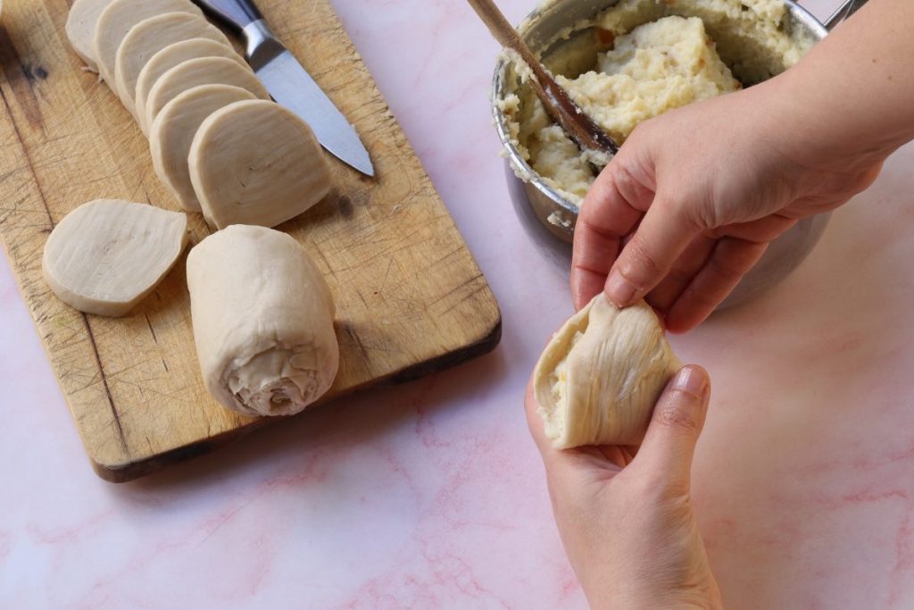 chiudere le sfogliatelle