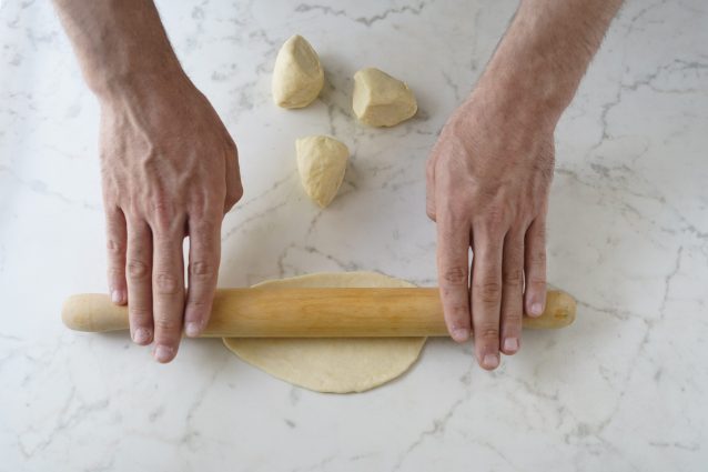 barchette prosciutto e formaggio