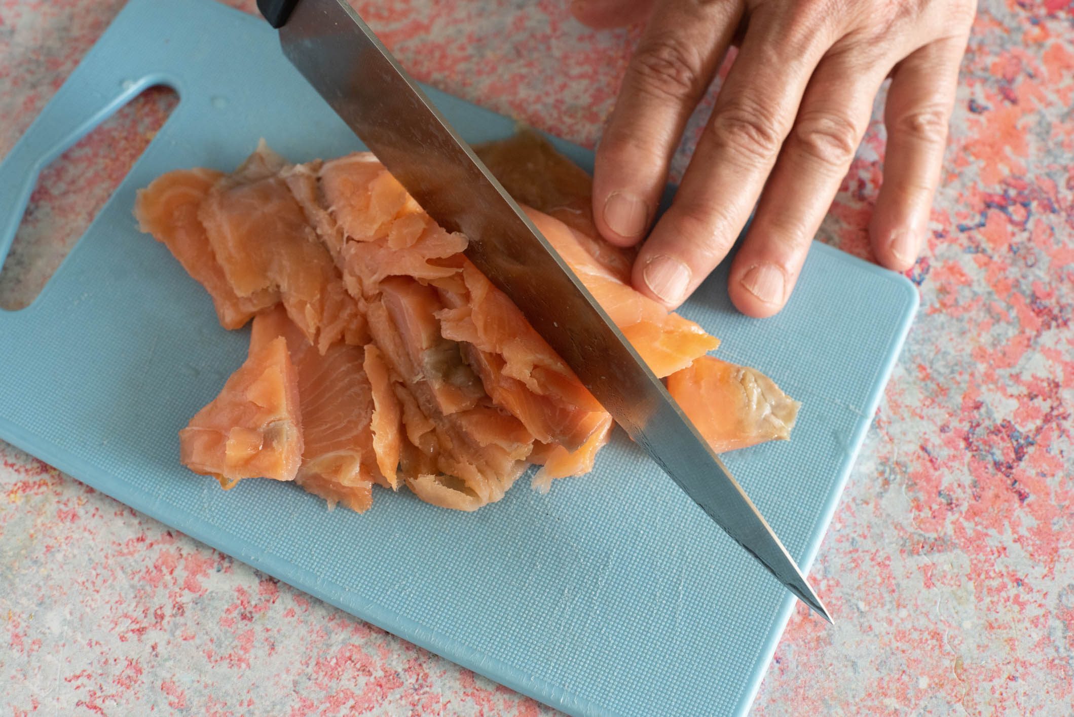 conchiglioni al forno con salmone e zucchine